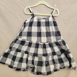 Baby GAP Toddler Tiered Buffalo Checkered Dress 4T (Cotton)